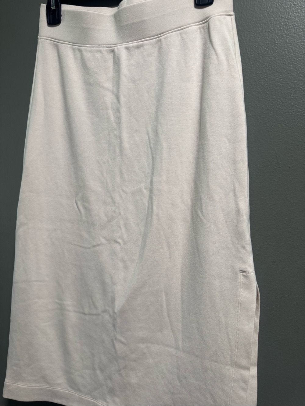 AYR The High Hopes Shroom Cream Midi Pencil Skirt with Side Slit Stretch S - Picture 9 of 9